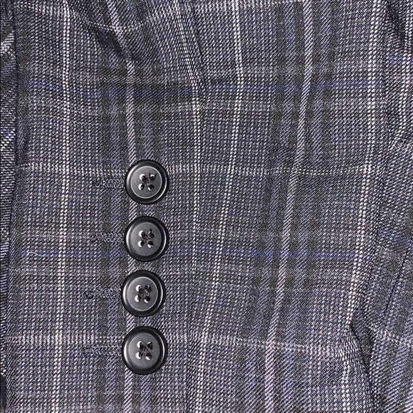 Express Design Studio Gray Blazer Jacket Size 2 - Picture 5 of 7